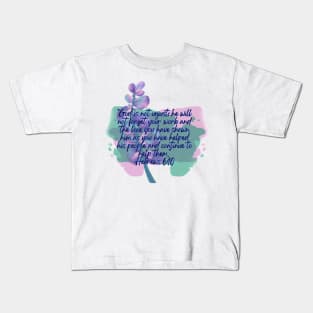 ...because everyone deserves to smile Design 7 Kids T-Shirt